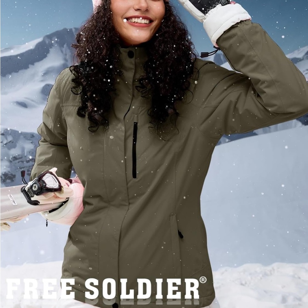Free soldier ski jacket
